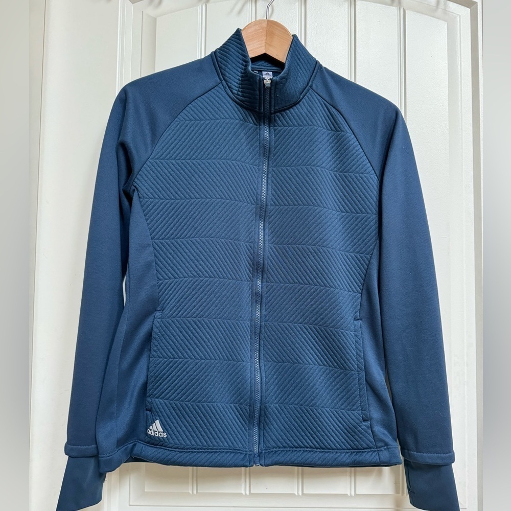 Adidas Cold.Rdy Blue Zip Up Athletic Jacket. Size S